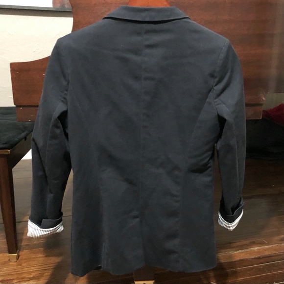 Black Blazer w/Tan Cloth & Stone Button Down - Picture 3 of 10